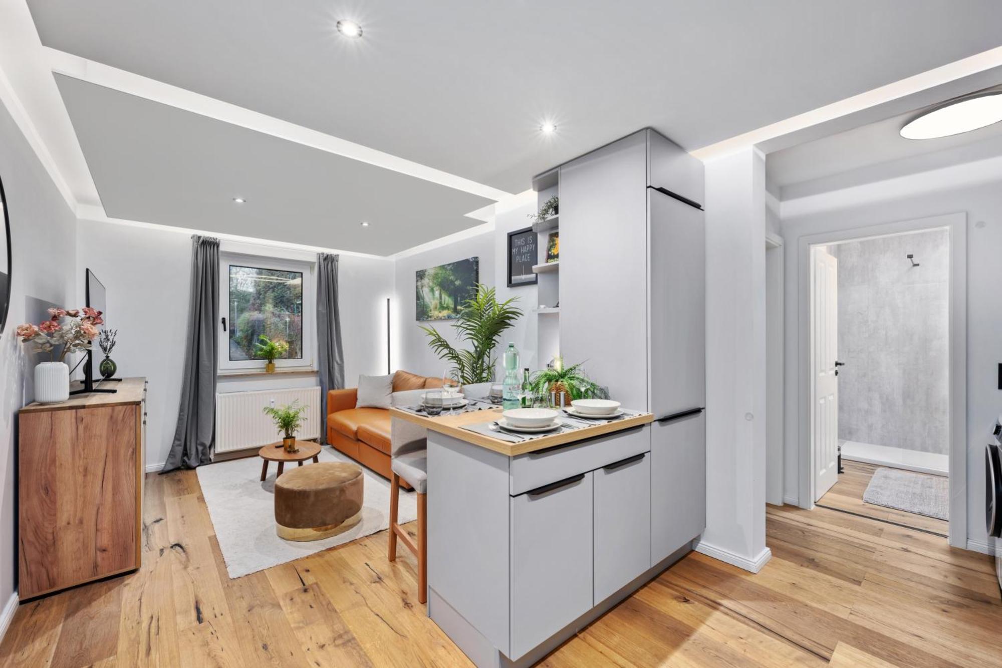 Edler Wohnraum Noble Stadtoase Mit Boxspringbett, Kaffeevollautomat, Lift & Parkplatz شيمنيتز المظهر الخارجي الصورة